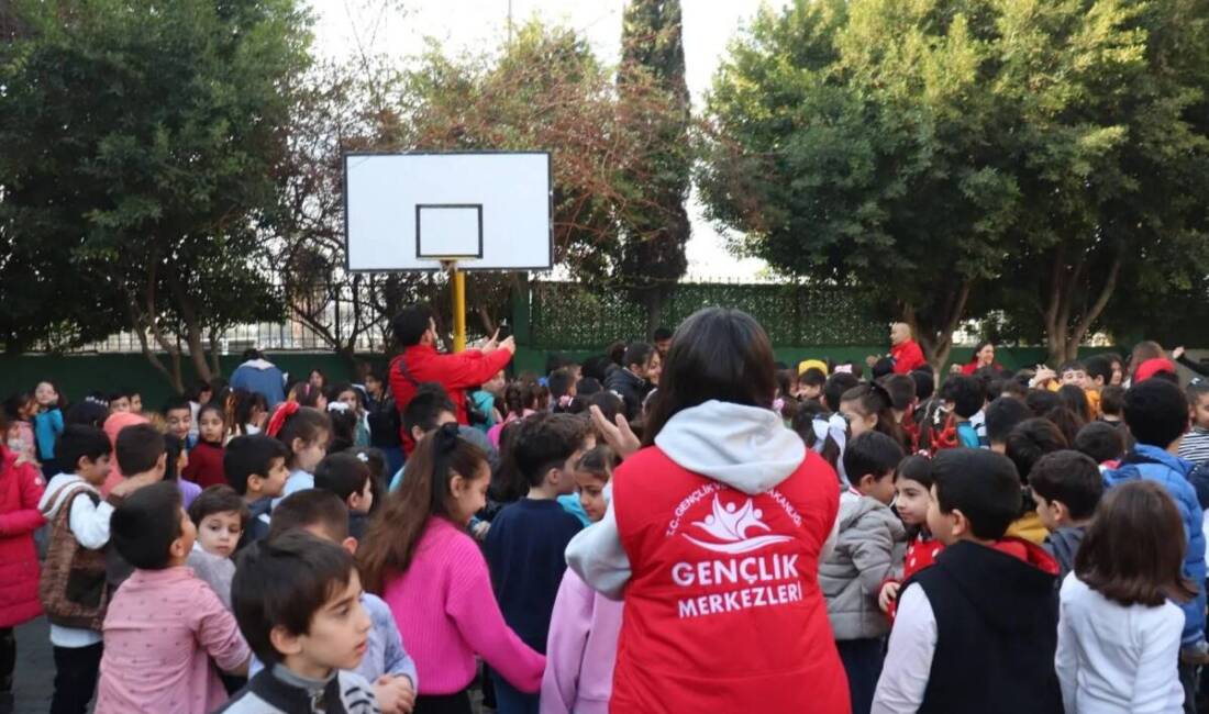 Antalya’dan Hatay’a uzanan "Gençleri Hayata Bağla Projesi" çerçevesinde, çocuklara özel