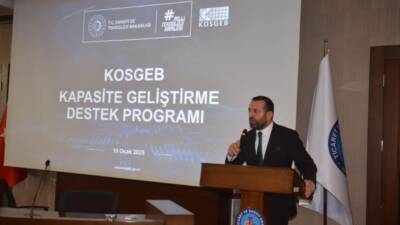 Hatay’daki işletmelerin gelişimine katkı sağlamak amacıyla KOSGEB Hatay Müdürlüğü tarafından