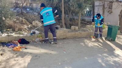 Antakya Belediyesi Temizlik İşleri Müdürlüğü, şehrin dört bir yanında titizlikle