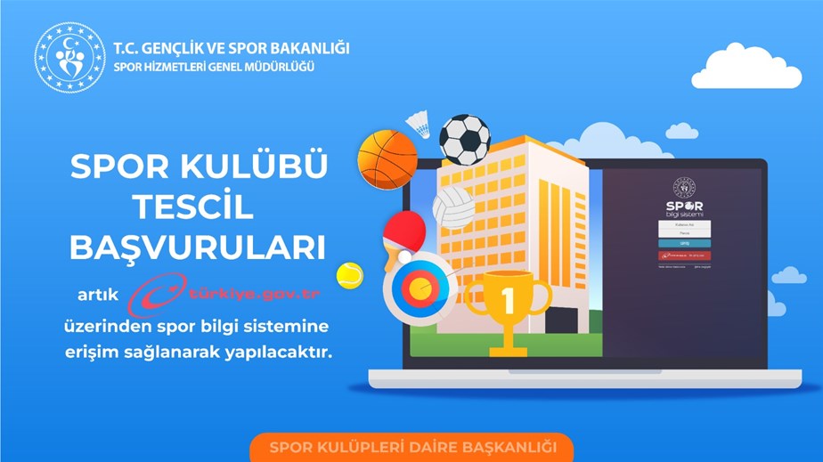 Gençlik ve Spor Bakanlığı Spor Hizmetleri Genel Müdürlüğü, spor kulüpleri,