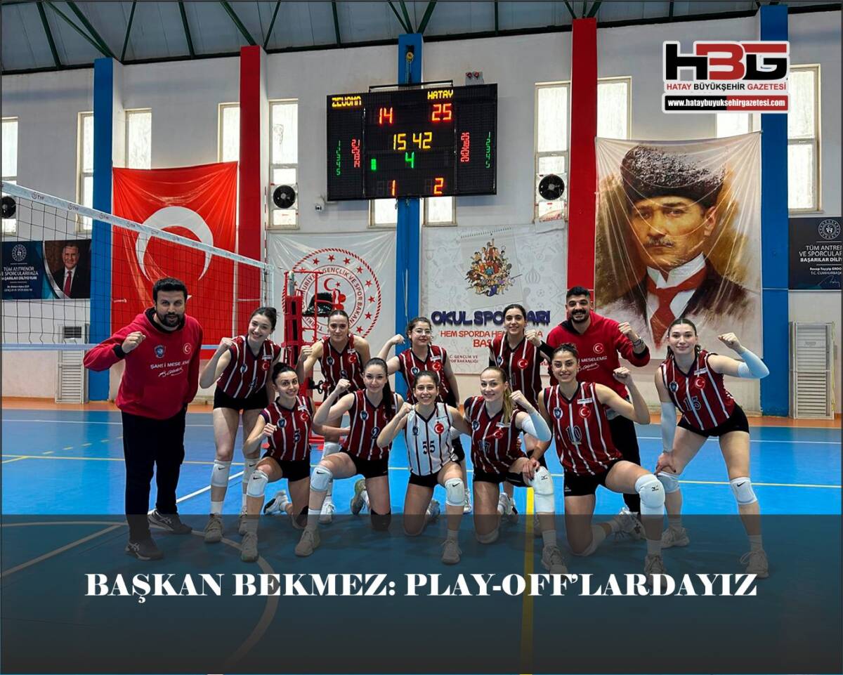 Hatay Kadın Voleybol Takımı, Gaziantep deplasmanında elde ettiği 3-1’lik galibiyetle