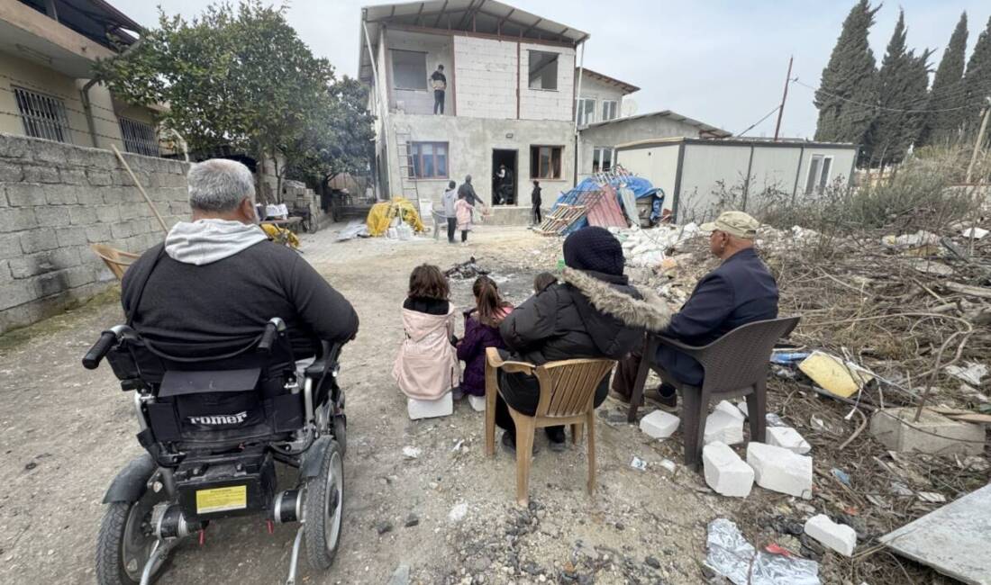 Hatay’ın Antakya ilçesinin Maşuklu Mahallesi’nde, 6 Şubat 2023 Kahramanmaraş merkezli