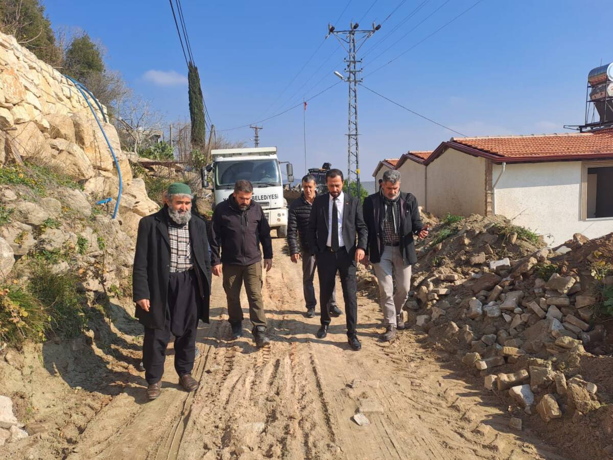 Hatay’ın Yayladağı Belediyesi, ilçenin her köşesine hizmet götürmek için yoğun