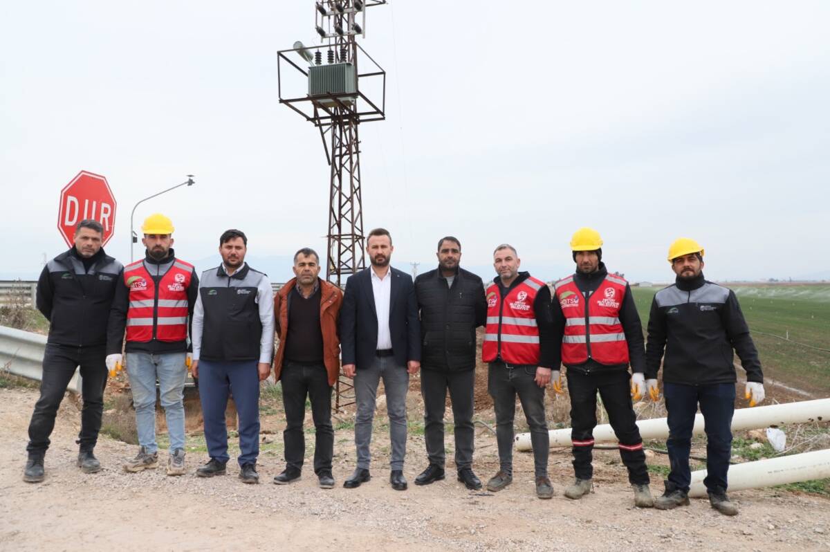 Hatay Büyükşehir Belediyesi (HBB), “Susuz ve altyapısız bölge kalmayacak” prensibi