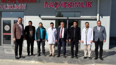 Hatay İl Sağlık Müdürü Dr. Sıtkı Sönmez, Destek Hizmetleri Başkanı