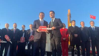 Erzin Belediye Başkanı Ökkeş Elmasoğlu, Türkiye Belediyeler Birliği (TBB) tarafından