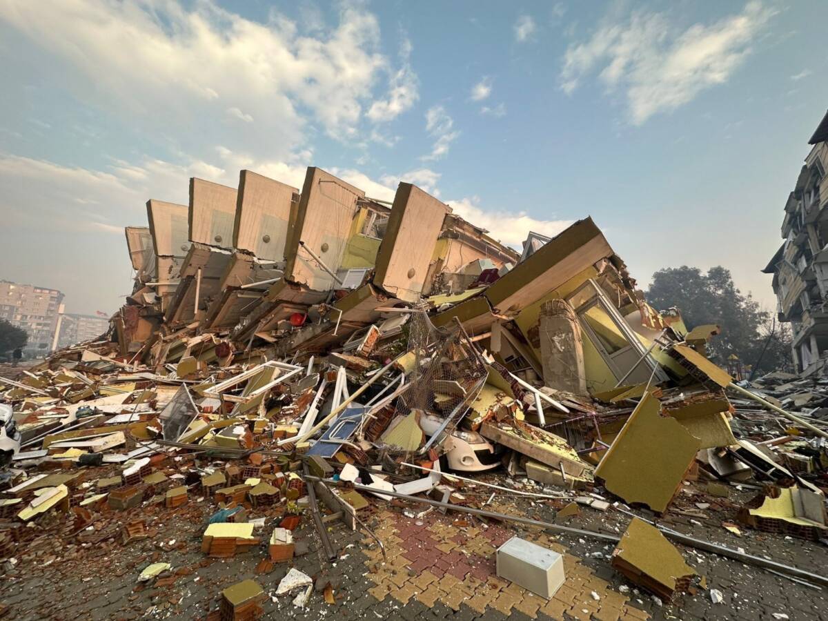 Hatay Antakya’da 6 Şubat depremlerinde yıkılan ve 82 kişinin hayatını