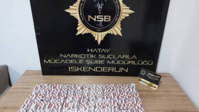 Hatay Emniyet Müdürlüğü, uyuşturucu ticaretine darbe vuran operasyonlarına bir yenisini