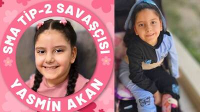 Hataylı SMA Tip-2 hastası Yasmin, yaşam mücadelesinde destek bekliyor. Zolgensma