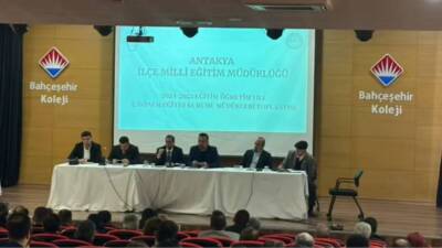 Antakya’da, 2024-2025 Eğitim-Öğretim Yılı’nın ikinci dönemi için yapılan planlamalar ve