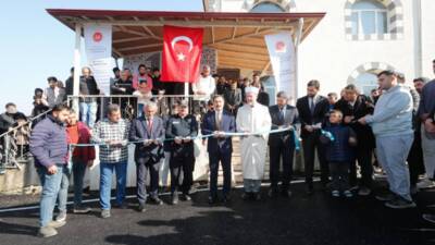 Hatay’ın Antakya ilçesine bağlı Üzümdalı Mahallesi’nde yapımı tamamlanan Muhammed-ül Emin