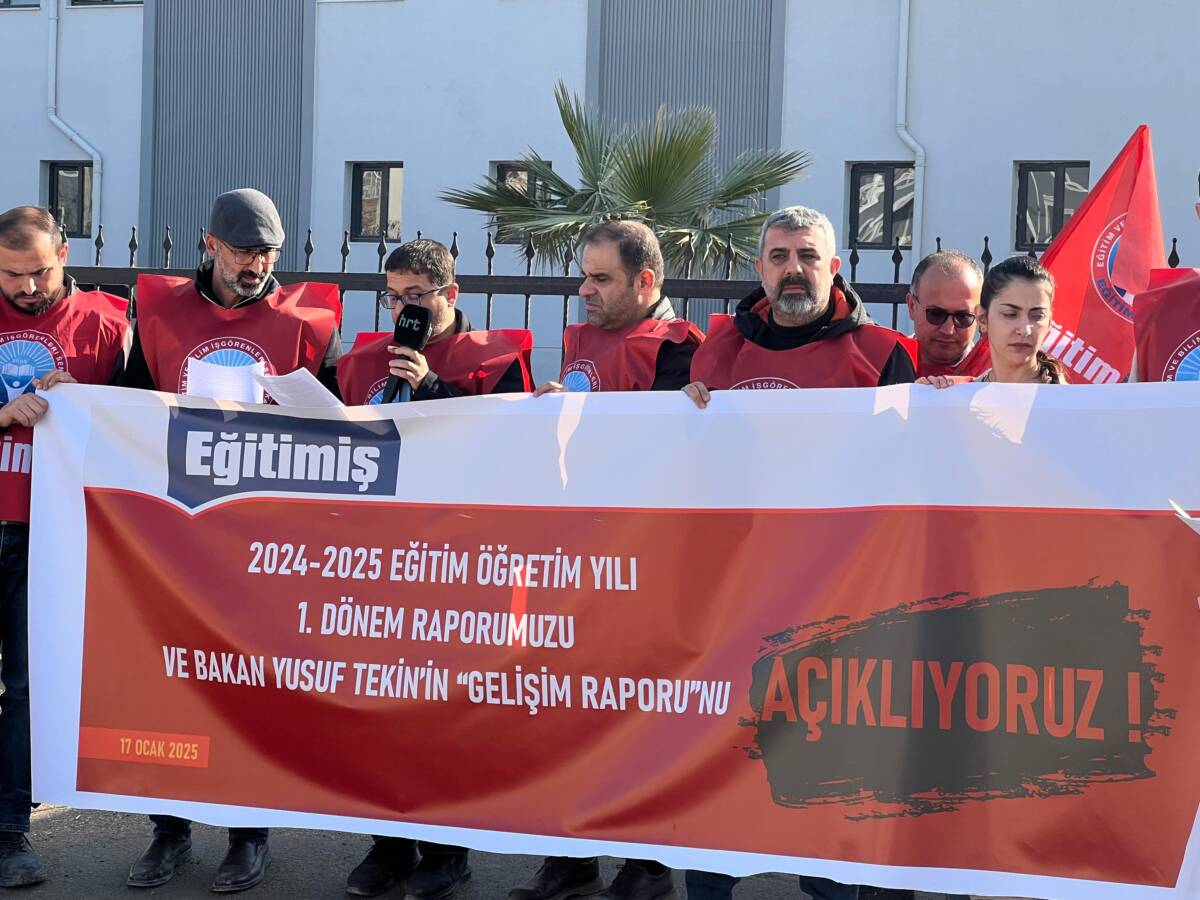 Eğitim -İş Hatay şubesi 20024- 2025 sömestr tatilinde eğitim alanındaki