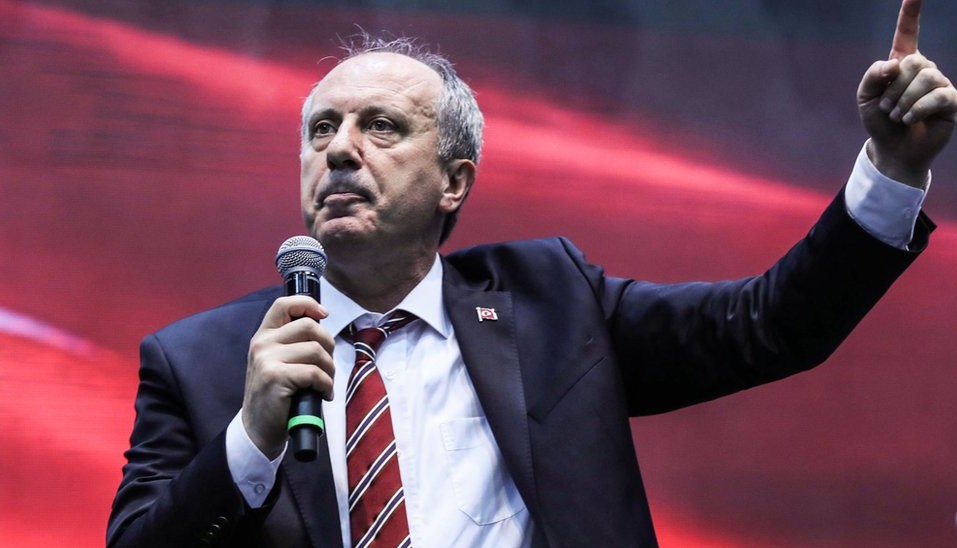 Eski CHP Milletvekili ve Memleket Partisi Genel Başkanı Muharrem İnce’nin