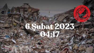 6 Şubat 2023’te meydana gelen ve büyük yıkıma neden olan