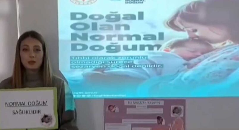 Arsuz İlçe Sağlık Müdürlüğü, Sağlık Bakanlığı’nın “Normal Doğum Eylem Planı”na