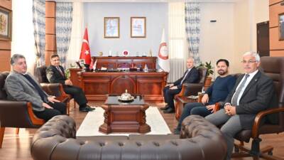 Hatay Mustafa Kemal Üniversitesi Rektörü Prof. Dr. Veysel Eren, İskenderun