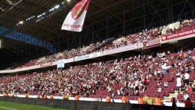 Bugün Mersin Stadyumu’nda oynanacak olan Hatayspor-Galatasaray maçı için biletler tamamen