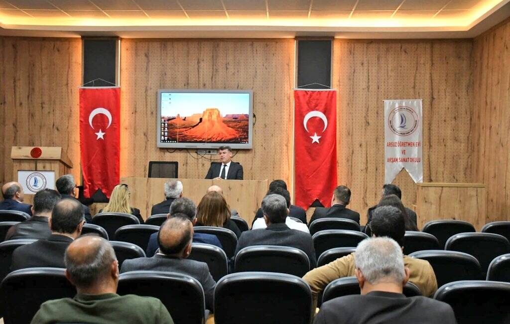 Hatay İl Milli Eğitim Müdürü Dr. Harun Tüysüz, İl Milli