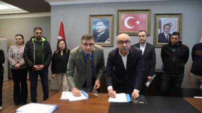 İskenderun Belediyesi ile Hizmet-İş Sendikası arasında yürütülen toplu iş sözleşmesi