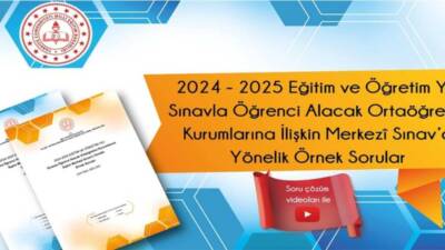 Millî Eğitim Bakanlığı (MEB), 15 Haziran’da gerçekleştirilecek Liselere Geçiş Sistemi