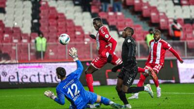 İlk yarı sona erdi: Samsunspor 2-0 Hatayspor Trendyol Süper Lig’in