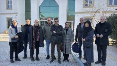 Hatay’ın Kırıkhan ilçesinde, 6 Şubat 2023’te meydana gelen Kahramanmaraş merkezli