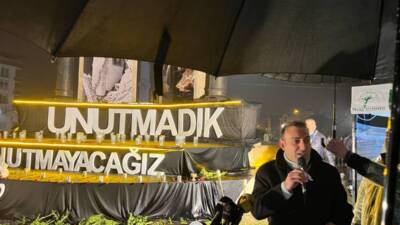 6 Şubat’ın ikinci yıldönümünde Defne Belediyesi Defne Belediye Başkanı Halil