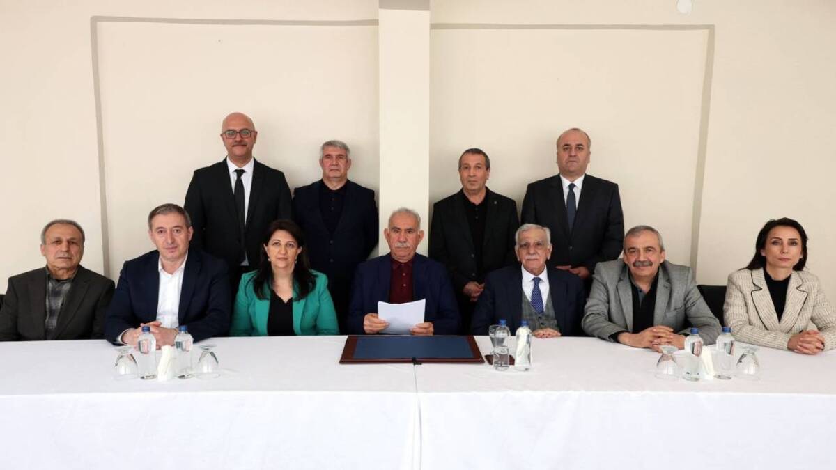 Terör örgütü PKK’nın lideri Abdullah Öcalan, İmralı’dan gönderdiği mesajda örgütün