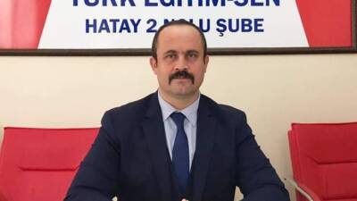 Türk Eğitim Sen Hatay 2 No’lu Şube Başkanı Yavuz Selim