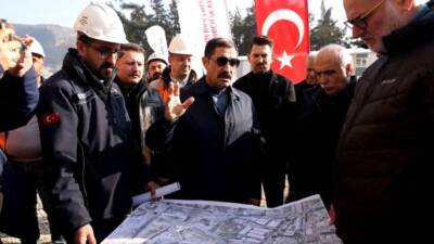 Antakya ilçesinde yapı devam eden yerinde kentsel dönüşüm projeleri, modern