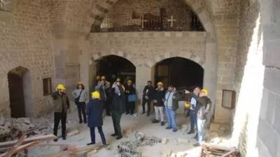 Hatay’ın Altınözü ilçesinde yer alan Aziz Georgios Rum Ortodoks Kilisesi,