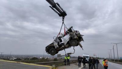 Hatay’ın Dörtyol ilçesinde, TEM Otoyolu Dörtyol Kavşağı’nda meydana gelen trafik