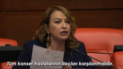Cumhuriyet Halk Partisi (CHP) Hatay Milletvekili Nermin Yıldırım Kara, Türkiye’deki
