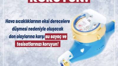 Hatay Büyükşehir Belediyesi Su ve Kanalizasyon İdaresi (HATSU), hava sıcaklıklarının