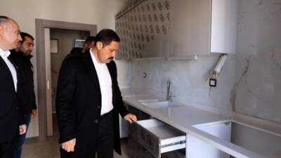 Hatay’ın Dörtyol ilçesinde, 6 Şubat 2023’te yaşanan depremlerin ardından başlatılan