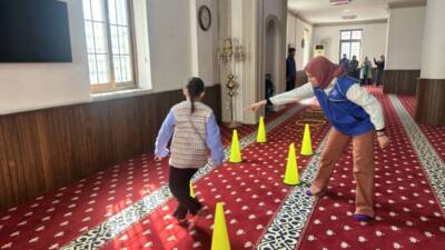 Dörtyol ilçesinde, ramazan ayında yetim çocuklar için anlamlı bir etkinlik