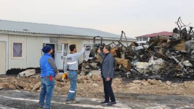 Dörtyol Belediye Başkanı Bahadır Amaç, Kuzuculu Mahallesi’nde bulunan 4. Etap