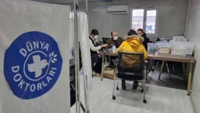 6 Şubat depremlerinin ikinci yılında, Dünya Doktorları Derneği, Hatay’da insani