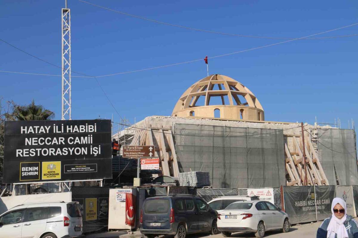 Hatay’ın simgelerinden biri olan Habib-i Neccar Camii, 2023 yılının Eylül