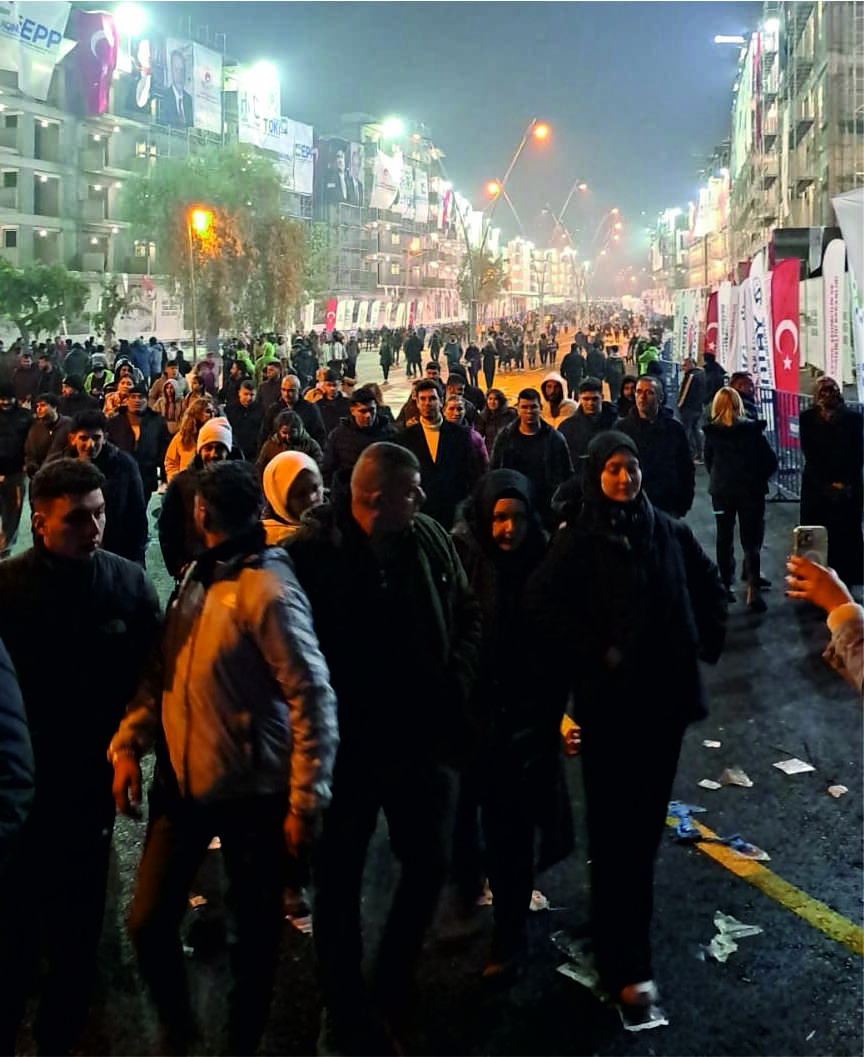 6 Şubat depreminin 2. yıldönümünde gerçekleşen anma törenlerinde, sivil toplum