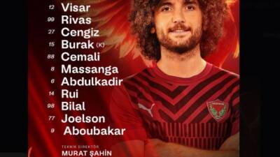 Biraz sonra 13.30’da Mersin stadyumunda oynanacak olan Süper lige ait