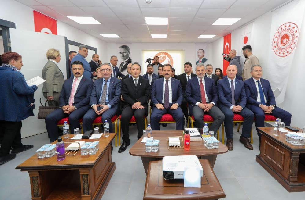 Japonya Büyükelçisi Takahiko Katsumata ve Birleşmiş Milletler Kalkınma Programı (UNDP)