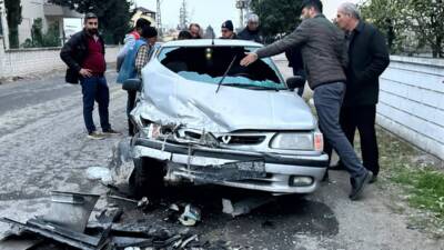 Hatay’ın Dörtyol ilçesinde meydana gelen trafik kazasında 9 kişi yaralandı.
