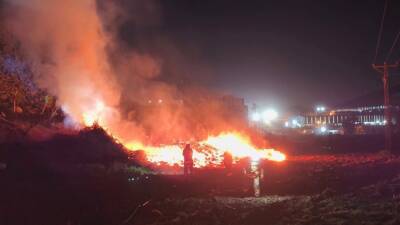 Kırıkhan’da çıkan yangın, zamanında müdahale ile büyük bir felakete yol