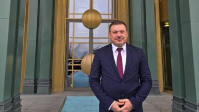 Hatay Gazeteciler Cemiyeti Başkanı Nihat Mazmanoğlu, 6 Şubat 2023 tarihinde