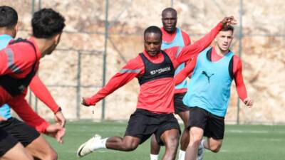 Hatayspor ligde bu hafta karşılaşacağı Samsunspor maçı hazırlıklarını sürdürüyor Bordo-beyazlılar,