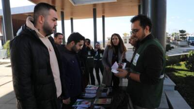 Hatay Büyükşehir Belediyesi, toplumda sigarayı bırakma bilincini artırmak amacıyla çalışanları