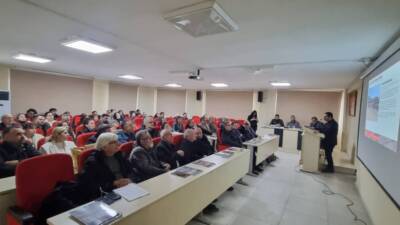 TMMOB Yönetim Kurulu Başkanı Emin Koramaz, depremin ikinci yılında Hatay’da