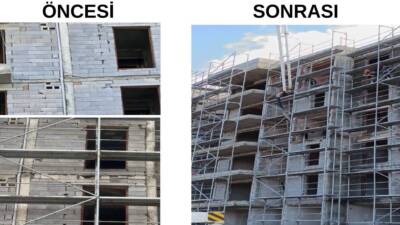 Hatay Defne’de inşa edilen TOKİ konutları, sosyal medyada büyük yankı