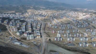 Kahramanmaraş merkezli depremlerden ağır yara alan Hatay’da, afetzedeler için yapılan